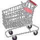 Shopping Cart, Rolling Wheel